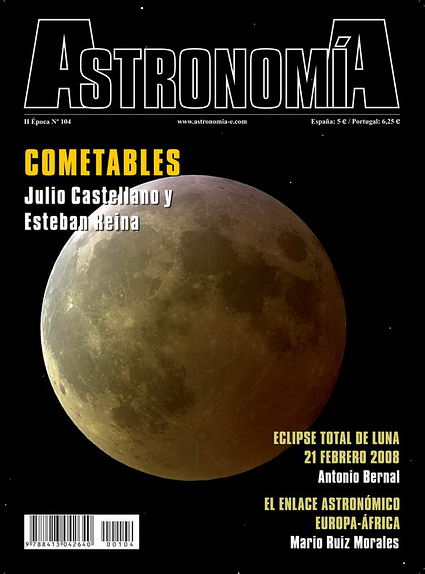 Portada en la revista AstronomíA | Mundos Distantes