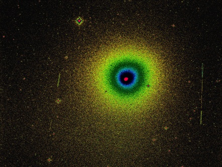 Cometa Wirtanen, extensión de la coma y gradientes de brillo (1), A. Porcel, M. Sánchez (SAG/OLA)