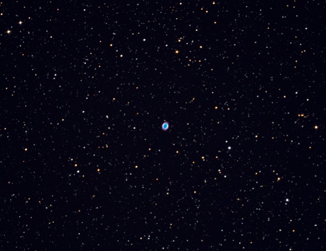 Nebulosa planetaria de la Lyra - M57